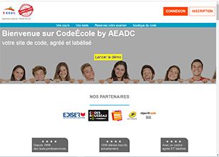 codeecole AEADC passer le code de la route